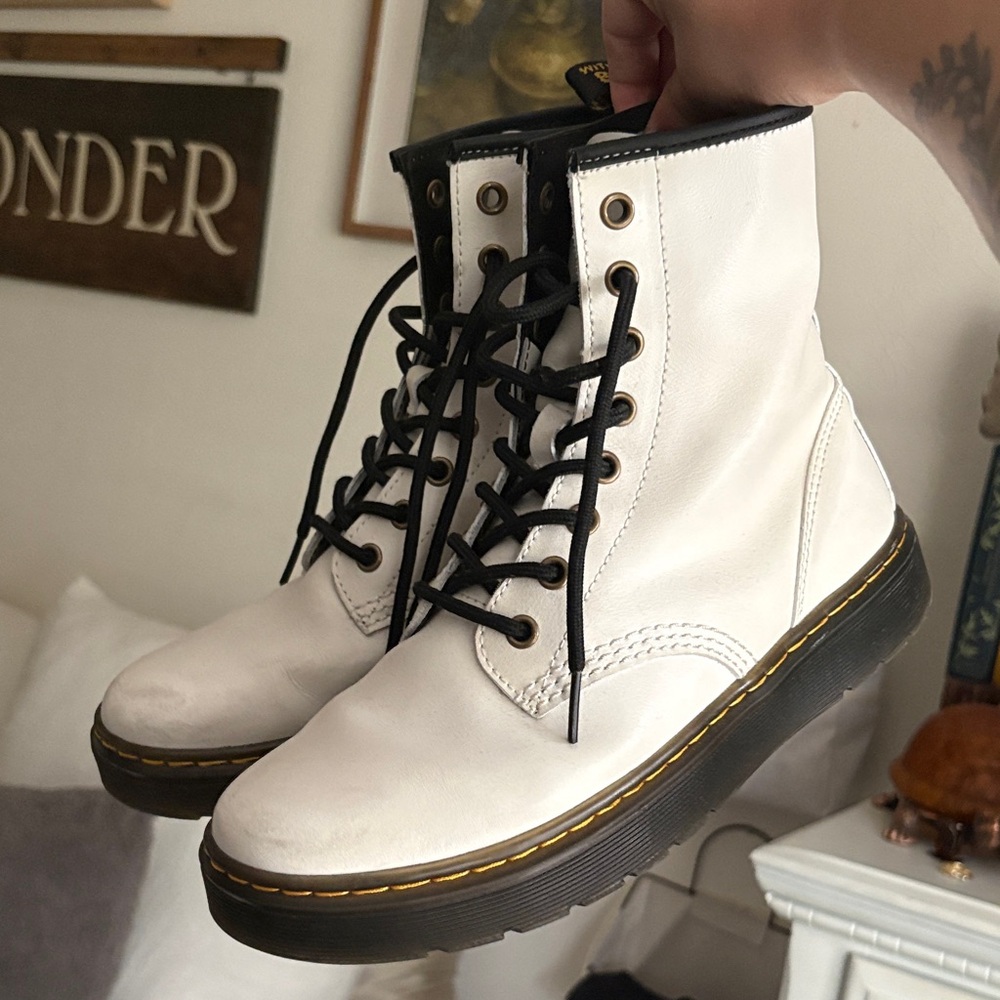 White Doc Martens